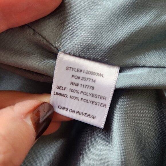 Lovestitch Electric Feel Pine Green Faux Fur Coat Soft Cozy Warm Winter Medium - Picture 8 of 13